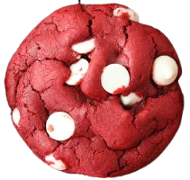 Red Velvet White Chocolate with Stuffed Cream Cheese